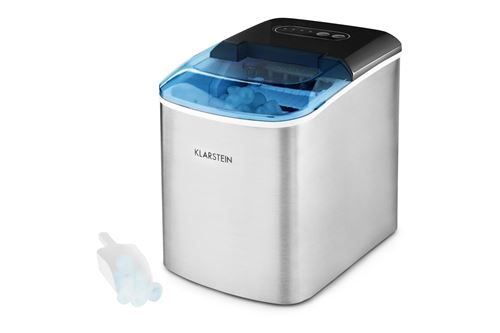 On-the-rocks machine à glaçons led 12kg / 24h réservoir 2,1l inox État correct - Klarstein reconditionné disponible sur Fnac