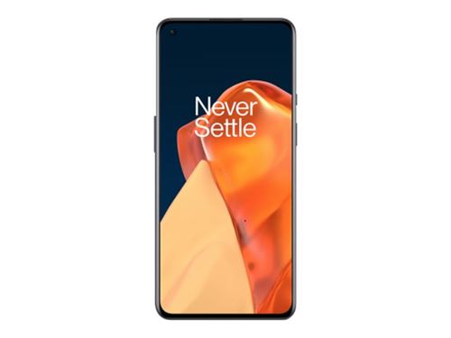 OnePlus 9 - 5G smartphone - double SIM - RAM 12 Go / Mémoire interne 256 Go - écran OEL - 6.55"" - 2400 x 1080 pixels (120 Hz) - 3 x caméras arrière 48 MP, 50 MP, 2 MP - front camera 16 MP - noir astral État correct - N/A reconditionné disponible sur Fnac