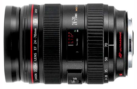 Canon EF USM 24 - 70 mm f/2.8 série L État correct -  reconditionné disponible sur Fnac
