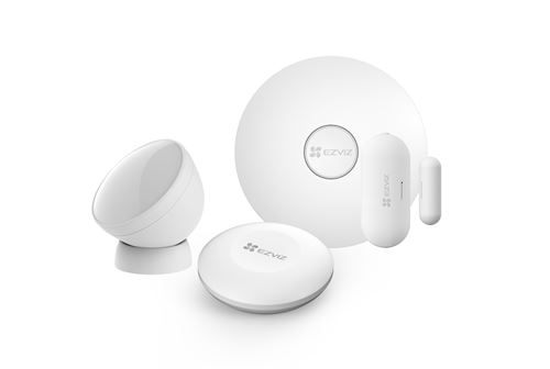 Pack alarme Ezviz de 4 détecteurs domestiques État correct - Ezviz reconditionné disponible sur Fnac