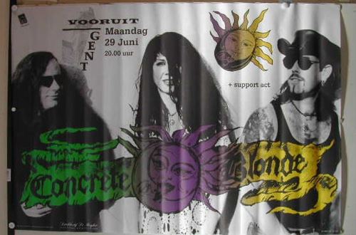 Concrete Blonde - 66x97 cm - AFFICHE / POSTER État correct - N/A reconditionné disponible sur Fnac