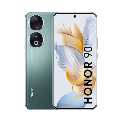 Smartphone Honor 90 6,7"" 5G Double nano SIM 512 Go Vert État correct - Honor reconditionné disponible sur Fnac