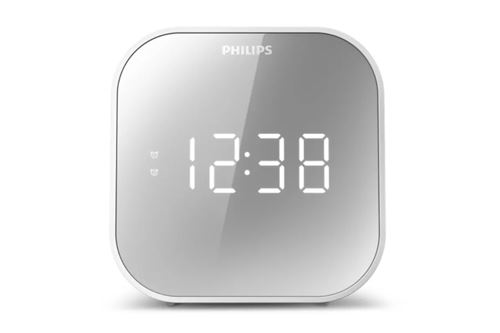 Radio-Réveil Philips TAR4406 Finition Miroir État correct - Philips reconditionné disponible sur Fnac