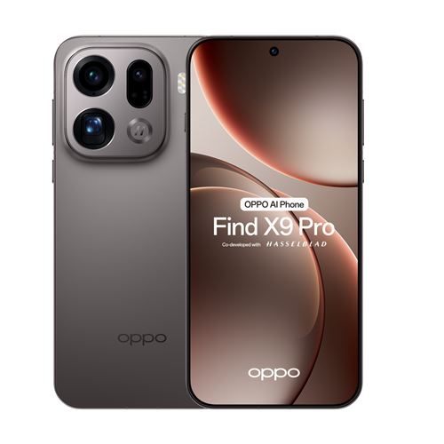 Acheter Smartphone Oppo Find X9 Pro 6,78"" 5G Double nano SIM 512 Go Charbon Titane État correct - 991,99 € Smartphone Oppo Find X9 Pro 6,78"" 5G Double nano SIM 512 Go Charbon Titane État correct - Oppo reconditionné disponible sur Fnac