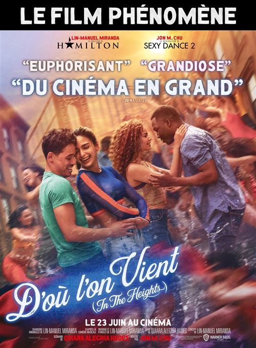 Acheter D'où l'on vient (In the Heights) - 2021 - 116x158cm - Affiche de cinéma originale pliée État correct - 20,99 € D'où l'on vient (In the Heights) - 2021 - 116x158cm - Affiche de cinéma originale pliée État correct - N/A reconditionné disponible sur Fnac
