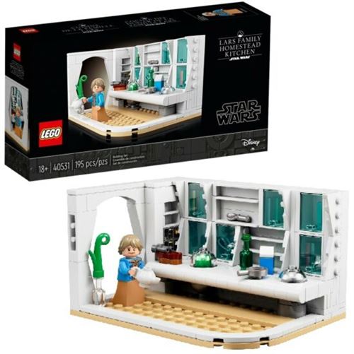 Acheter LEGO® Star Wars™ 40531 La cuisine de la famille Lars État correct - 44,76 € LEGO® Star Wars™ 40531 La cuisine de la famille Lars État correct - N/A reconditionné disponible sur Fnac