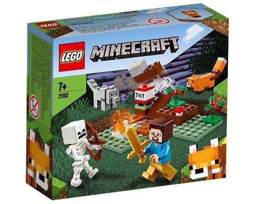 Acheter LEGO® Minecraft 21162 L'aventure dans la Taiga État correct - 29,78 € LEGO® Minecraft 21162 L'aventure dans la Taiga État correct - LEGO Minecraft reconditionné disponible sur Fnac