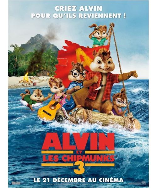 Alvin et les Chipmunks 3 AFFICHE CINEMA ORIGINALE État correct - N/A reconditionné disponible sur Fnac