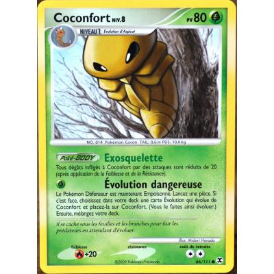 Acheter carte Pokémon 66 Coconfort Platine Rivaux Émergents État correct - 16,00 € carte Pokémon 66 Coconfort Platine Rivaux Émergents État correct - Pokémon reconditionné disponible sur Fnac