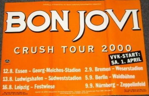 Bon Jovi - 60x84 cm - AFFICHE / POSTER État correct - N/A reconditionné disponible sur Fnac
