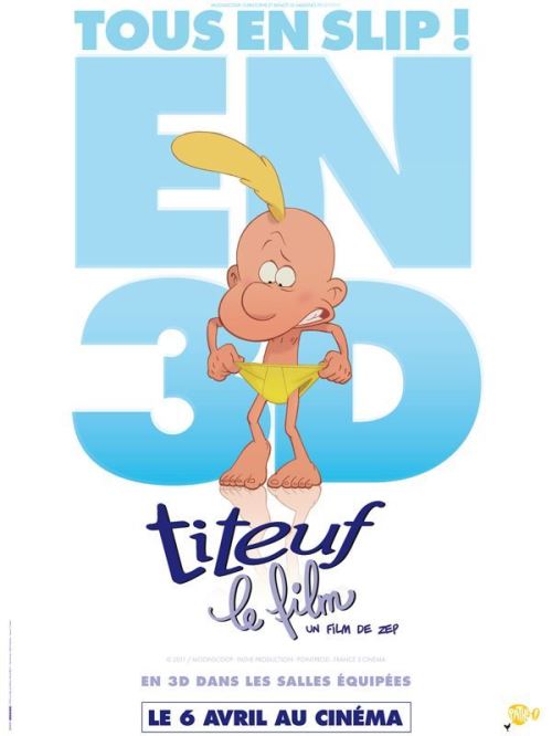 Titeuf - Tous En Slip AFFICHE CINEMA ORIGINALE État correct - N/A reconditionné disponible sur Fnac