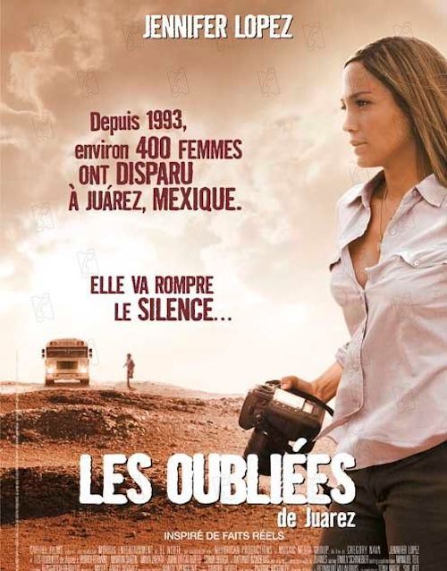 Affiche de Cinéma Originale - Les Oubliées De Juarez - 2007 - Jennifer Lopez - 120x160cm État correct - N/A reconditionné disponible sur Fnac