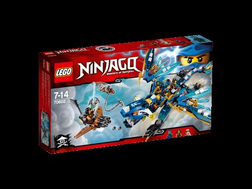 LEGO® Ninjago™ 70602 Le dragon élémentaire de Jay État correct - Lego reconditionné disponible sur Fnac
