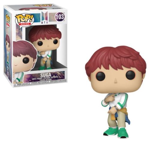 Figurine Funko Pop Rocks BTS Suga État correct - Funko reconditionné disponible sur Fnac