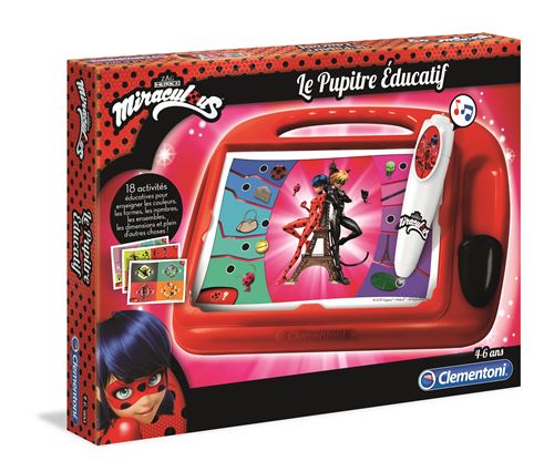 Le pupitre éducatif Clementoni Miraculous État correct - Clementoni reconditionné disponible sur Fnac