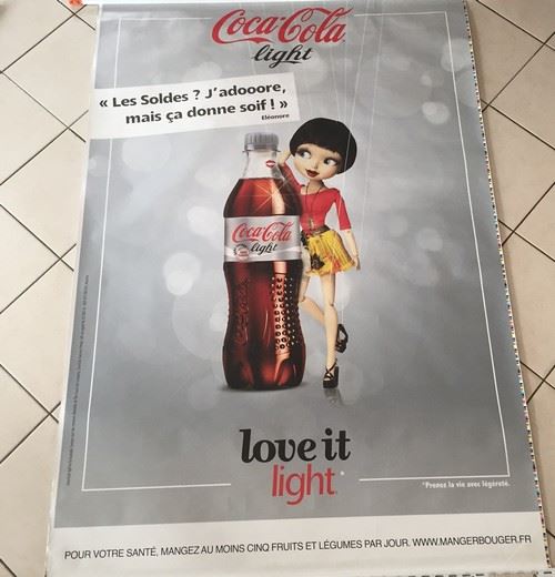 Coca-Cola - 120x175 cm - AFFICHE / POSTER État correct - N/A reconditionné disponible sur Fnac