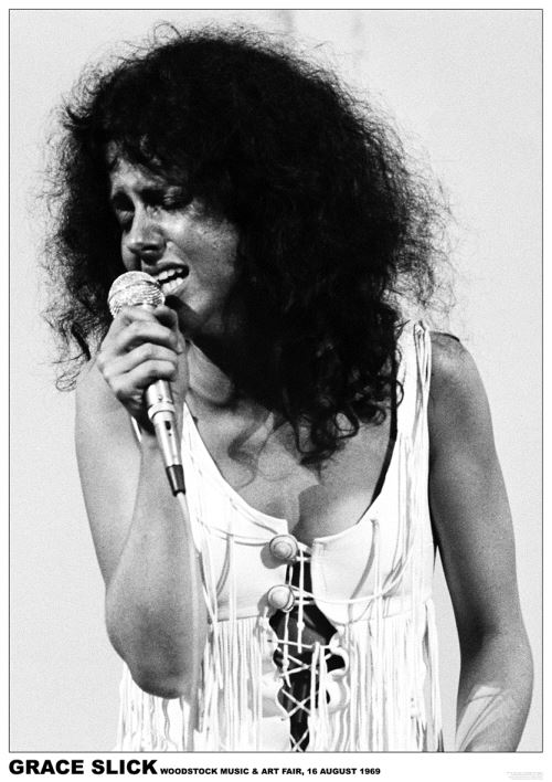 Grace Slick - Woodstock Music & Art Fair 1969 - AFFICHE État correct - N/A reconditionné disponible sur Fnac