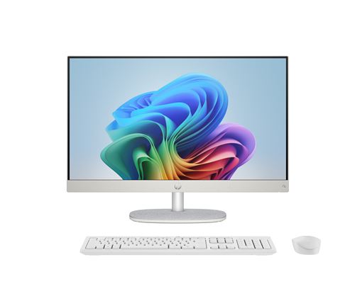 PC tout-en-un HP Next Gen AI 24-ct2003nf 23,8"" Copilot+PC AMD Ryzen™ AI 5 16 Go RAM 512 Go SSD Blanc coquillage État correct - Hewlett-Packard reconditionné disponible sur Fnac