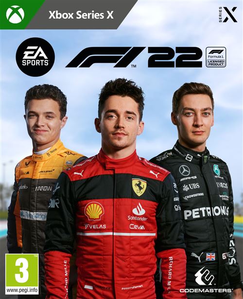 F1 22 Xbox Series X État correct - Bandai Namco reconditionné disponible sur Fnac