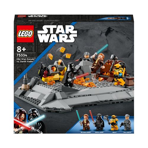 LEGO® Star Wars™ 75334 Obi-Wan Kenobi™ contre Darth Vader™ État correct - LEGO Star Wars reconditionné disponible sur Fnac