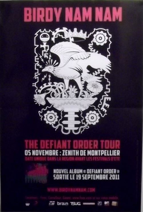 Birdy Nam Nam - 40x60 cm - AFFICHE / POSTER État correct - N/A reconditionné disponible sur Fnac