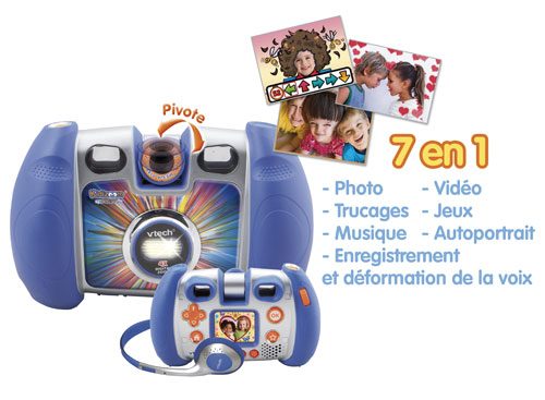 Vtech Kidizoom Twist 7 en 1 Bleu État correct - VTech reconditionné disponible sur Fnac