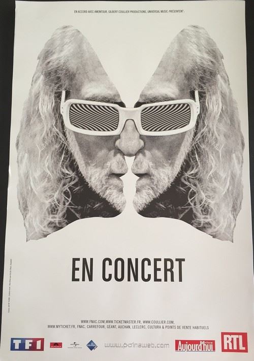 Michel POLNAREFF - 40x60 cm - AFFICHE / POSTER État correct - N/A reconditionné disponible sur Fnac