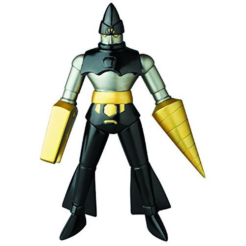 Figurine d'action Sofubi de Getter 2 de Medicom Dynamic Heroes (Version noire) État correct - Medicom Toy reconditionné disponible sur Fnac