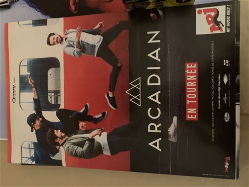 Arcadian - En tournée 2020 - 40x60cm - Affiche État correct - N/A reconditionné disponible sur Fnac