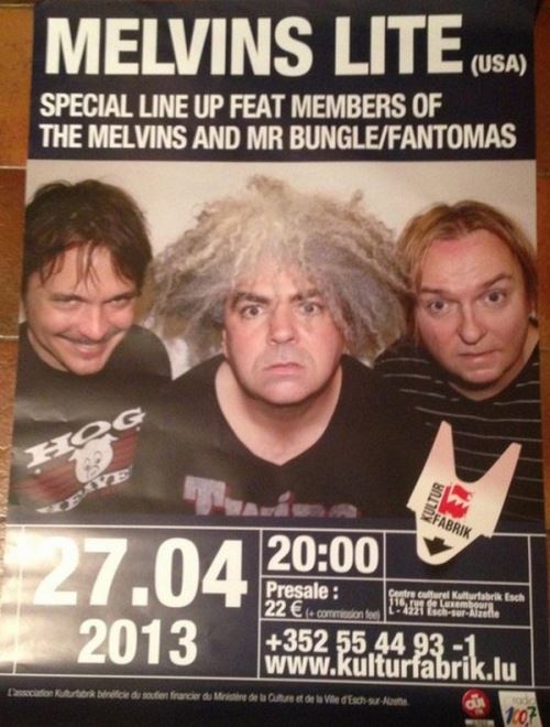 MELVINS LITE - 60x80 cm - AFFICHE / POSTER État correct - N/A reconditionné disponible sur Fnac