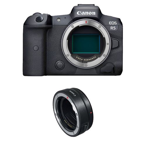 EOS R5 nu + Bague EF-EOS-R État correct - N/A reconditionné disponible sur Fnac