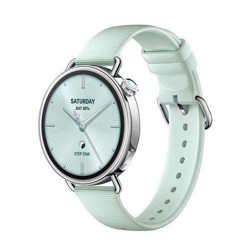 Acheter Montre connectée Xiaomi Watch S4 41mm Bluetooth Menthe État correct - 149,99 € Montre connectée Xiaomi Watch S4 41mm Bluetooth Menthe État correct - Xiaomi reconditionné disponible sur Fnac