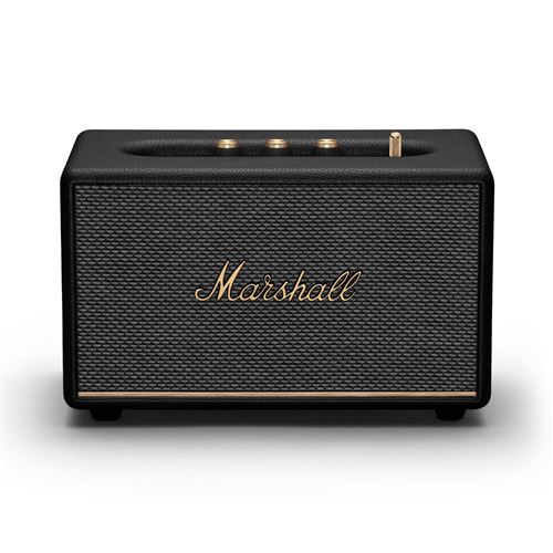 Enceinte sans fil Bluetooth Marshall Acton III Noir État correct - Marshall reconditionné disponible sur Fnac