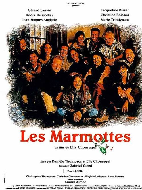 Affiche de Cinéma Originale - Les marmottes - 1993 - Jacqueline Bisset - 120x160cm État correct - N/A reconditionné disponible sur Fnac