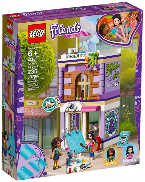 LEGO® Friends 41365 L'atelier d'artiste d'Emma État correct - Lego reconditionné disponible sur Fnac