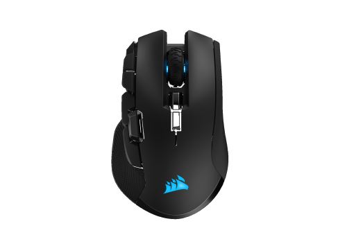 Souris Gaming sans fil Corsair IRONCLAW RGB Wireless Noir État correct - Corsair reconditionné disponible sur Fnac