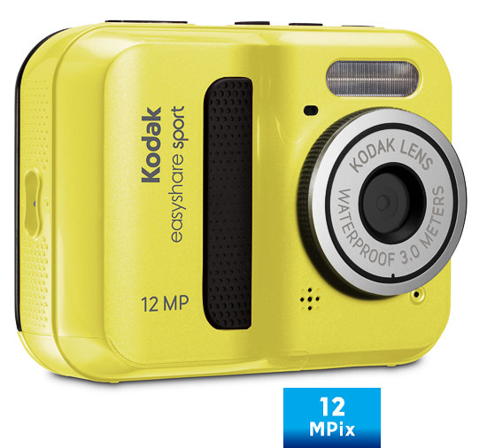 Kodak EasyShare SportT C123 Jaune (étanche -3 m) État correct - Kodak reconditionné disponible sur Fnac