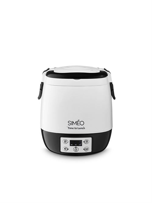 Lunchbox électrique Siméo LBE420 300 W Blanc et Noir État correct - Simeo reconditionné disponible sur Fnac