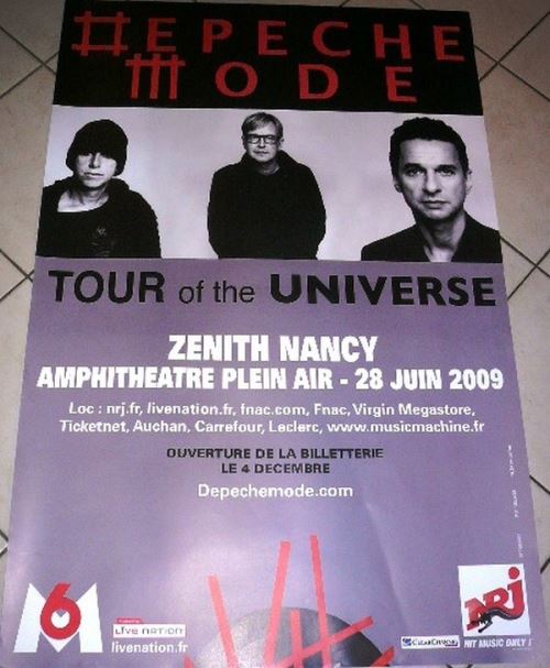 DEPECHE MODE - 80x120 cm - AFFICHE / POSTER État correct - N/A reconditionné disponible sur Fnac