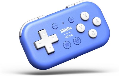 8bitdo Mini-manette bluetooth bleue pour Nintendo Switch & Raspberry Pi État correct -  reconditionné disponible sur Fnac