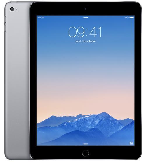 Apple iPad Air 2 32 Go WiFi Gris Sidéral 9.7"" État correct - Apple reconditionné disponible sur Fnac