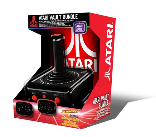 Atari Vault Bundle + USB Joystick - 100 Games - État correct PQube sur Fnac