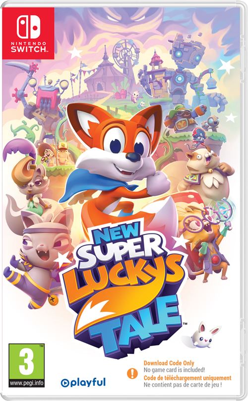 New Super Lucky Tale Code in a box Nintendo Switch État correct - Just for Games reconditionné disponible sur Fnac