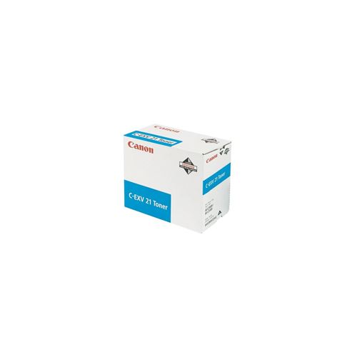 Canon C-EXV 21 - Cyan - original - cartouche de toner - pour imageRUNNER C2380i, C2880, C2880i, C3380, C3380i, C3580, C3580i, C3580Ne État correct - Canon reconditionné disponible sur Fnac