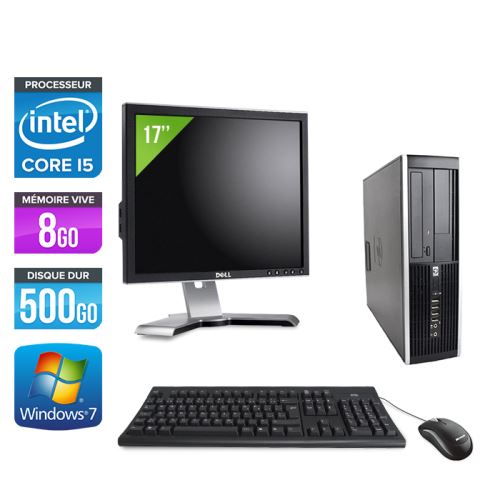 Acheter Ordinateur HP Elite 8100 SFF + Ecran 17'' - Noir - Intel Core i5-650 / 3.2 GHz - RAM 8 Go - HDD 500 Go - DVDRW - Gigabit Ethernet - Windows 7 Professionnel État correct - 199,00 € Ordinateur HP Elite 8100 SFF + Ecran 17'' - Noir - Intel Core i5-650 / 3.2 GHz - RAM 8 Go - HDD 500 Go - DVDRW - Gigabit Ethernet - Windows 7 Professionnel État correct - Hewlett-Packard reconditionné disponible sur Fnac