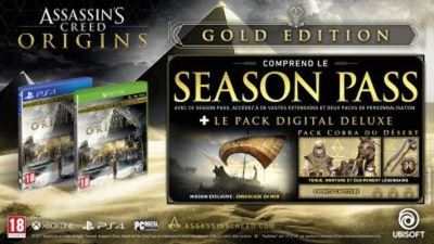 Assassin's Creed Origins Edition Gold Xbox One État correct - Ubisoft reconditionné disponible sur Fnac