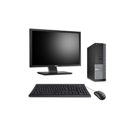 Ordinateur de bureau - Pack Dell OptiPlex 3020 SFF - 8Go - 500Go HDD + Ecran 22'' État correct - N/A reconditionné disponible sur Fnac