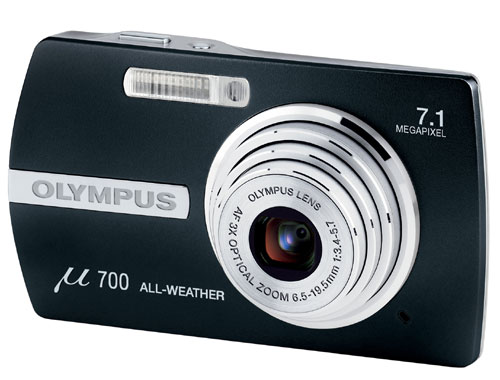 Olympus µ 700 digital noir + étui + carte xD 256 Mo État correct - Olympus reconditionné disponible sur Fnac