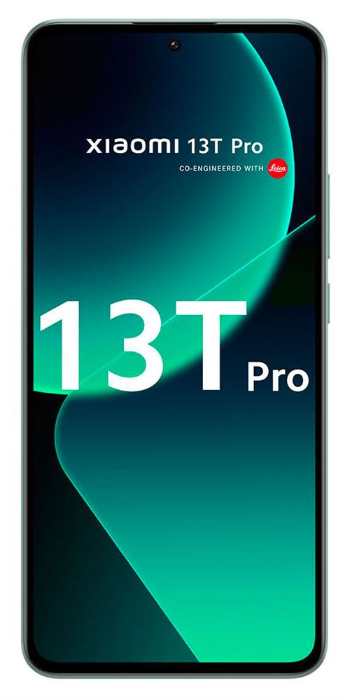 Xiaomi 13T Pro - 5G smartphone - double SIM - RAM 12 Go / Mémoire interne 512 Go - écran OEL - 6.67"" - 2712 x 1220 pixels (144 Hz) - 3 x caméras arrière 50 MP, 50 MP, 12 MP - front camera 20 MP - vert prairie État correct - Xiaomi reconditionné disponible sur Fnac