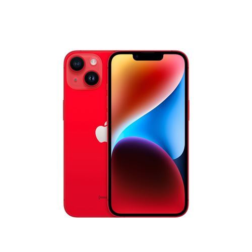 Apple iPhone 14 6.1"" 5G Double SIM 512 Go (PRODUCT) RED État correct - Apple reconditionné disponible sur Fnac